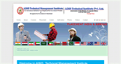 Desktop Screenshot of aimsjsr.com